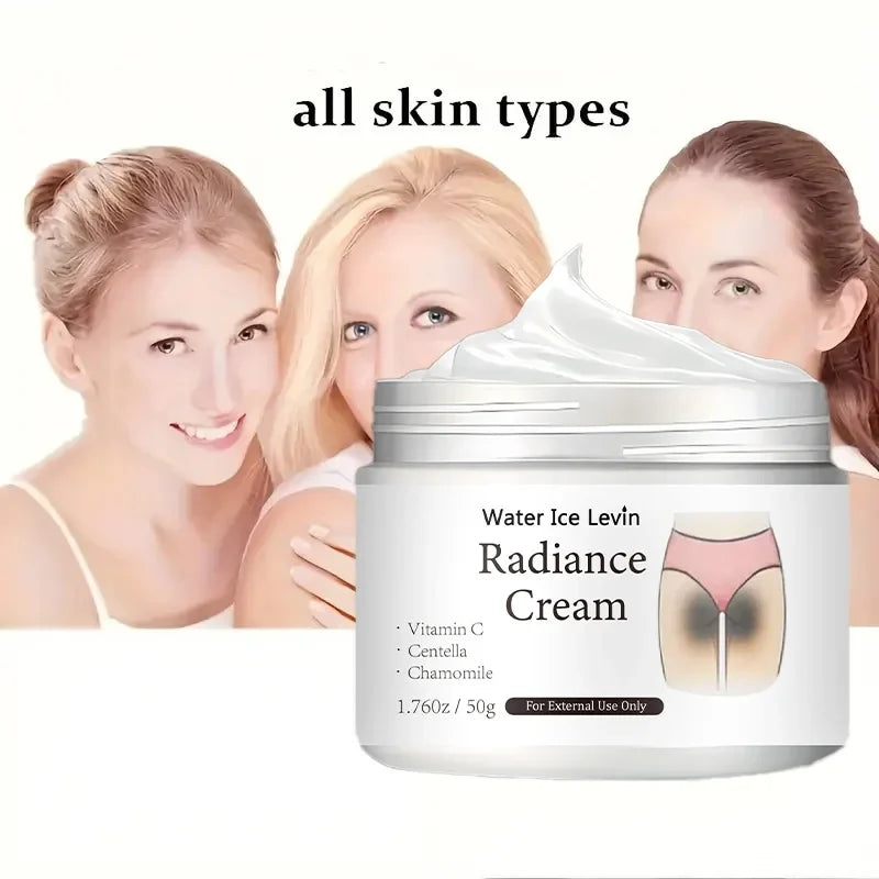 Qme Vitamin C Radiance Cream – Underarms, Joints & Private Areas Brightening Body Cream Qme