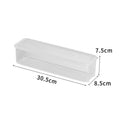 Airtight Long Rectangular Plastic Food Storage Container Food Storage Container Qme Transparent