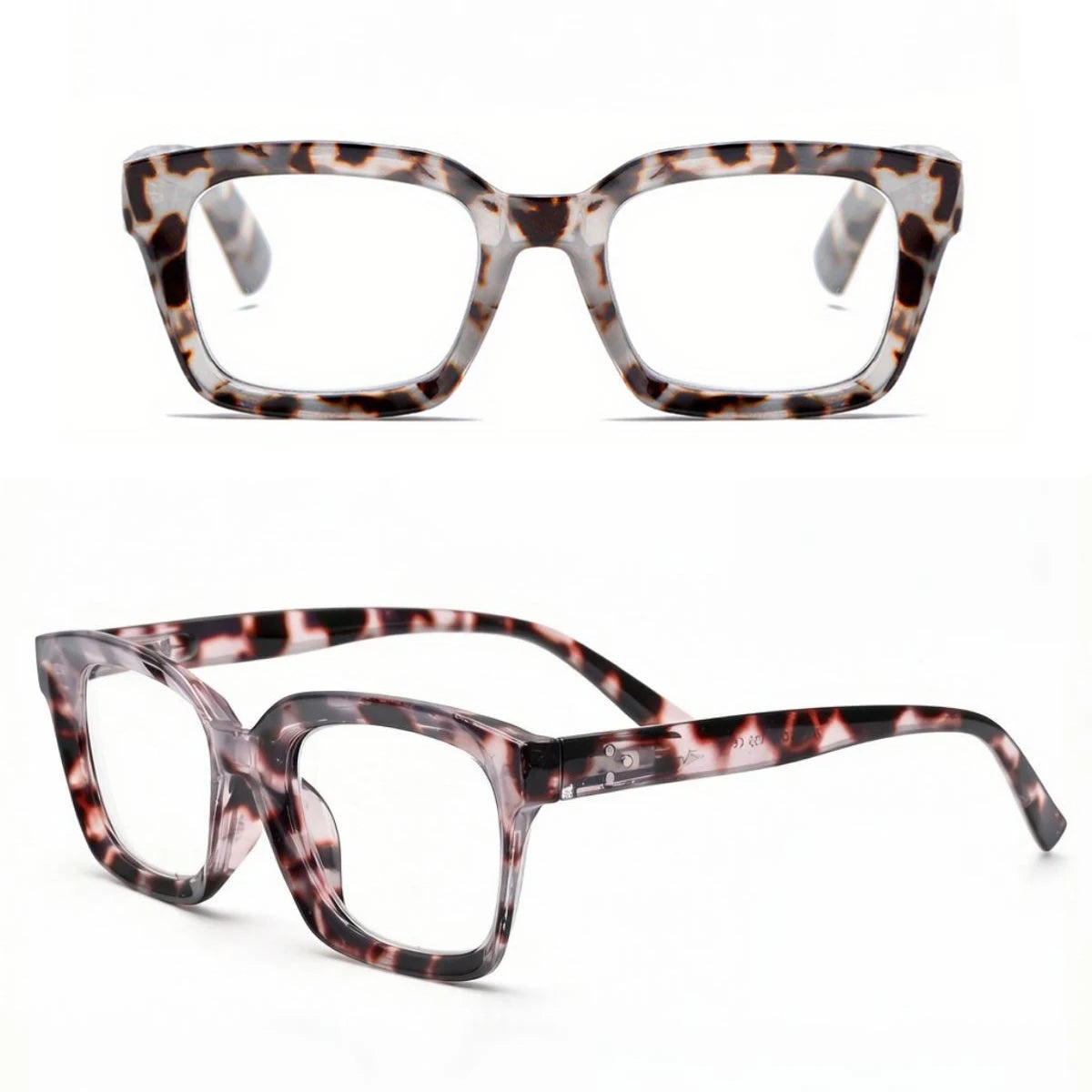 VOPHA Blue Light Blocking Reading Glasses Square Frame +1–+3 Reading Glasses Qst