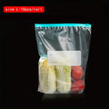 Zipper Sliding Lock Freezer Bags – Thickened Fresh-Keeping Food Storage Bags Qme large size 10pcs