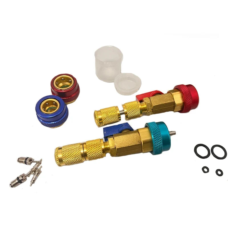 Car AC Valve Core Remover Installer Kit – R134A & R1234YF AC Valve Core Tool Qme
