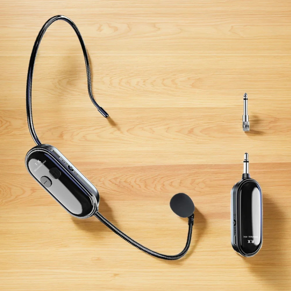2.4G Wireless Headset & Handheld Microphone System – Long Range Wireless Microphone System Qme
