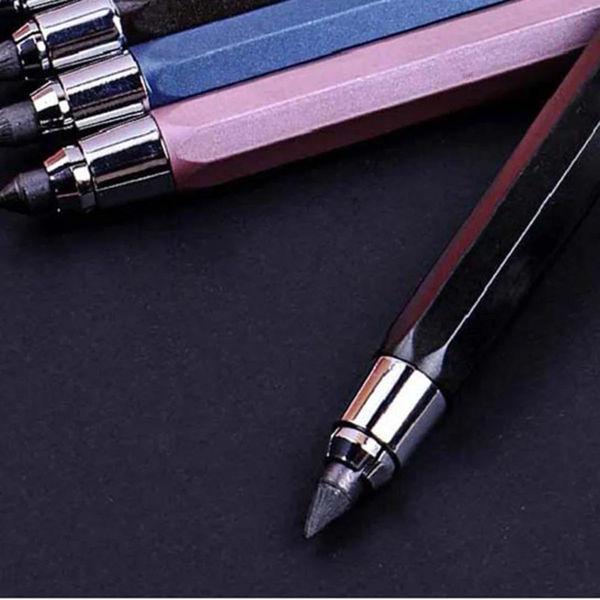 Metal Mechanical Pencil 2B 4B 6B 8B Refill – Drafting & Art Mechanical Pencil Qme
