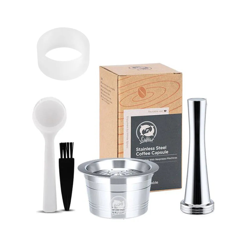 Reusable Stainless Steel Coffee Capsules – Tchibo Cafissimo Reusable Coffee Capsule Qst 1 capsule TD