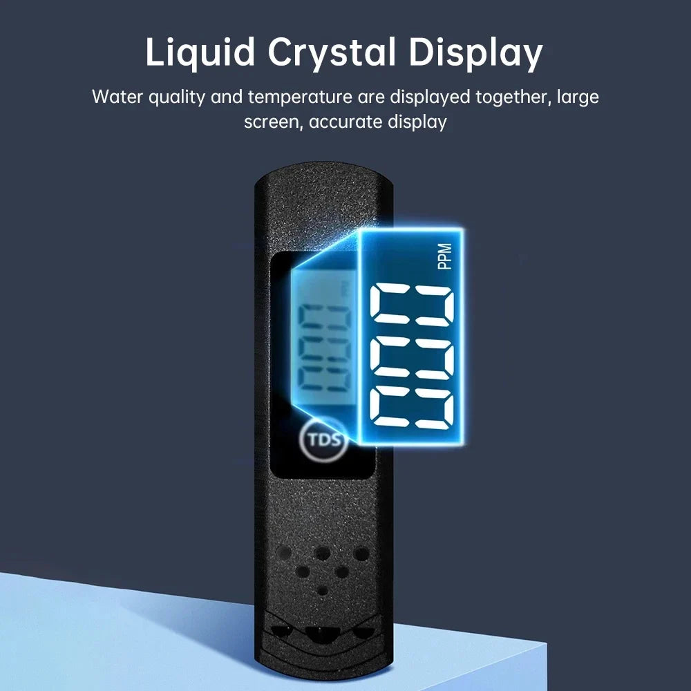 Digital TDS Meter Water Purity Tester 0–9990 PPM | Qme Water Quality Tester Qme