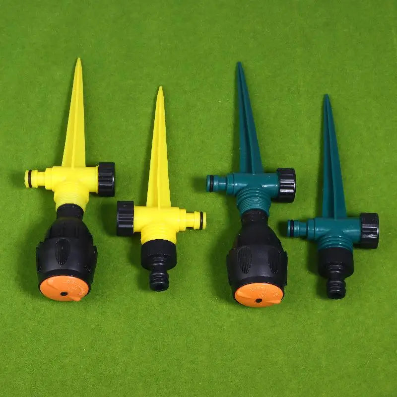 360° Rotating Garden Sprinkler 2-Pack – Lawn Irrigation Garden Sprinkler Qme