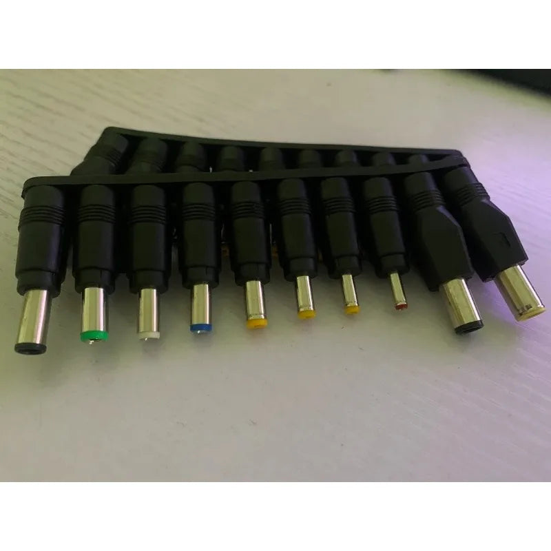 8-in-1 DC Power Adapter Connectors Universal Laptop Charger DC Power Adapter Qme