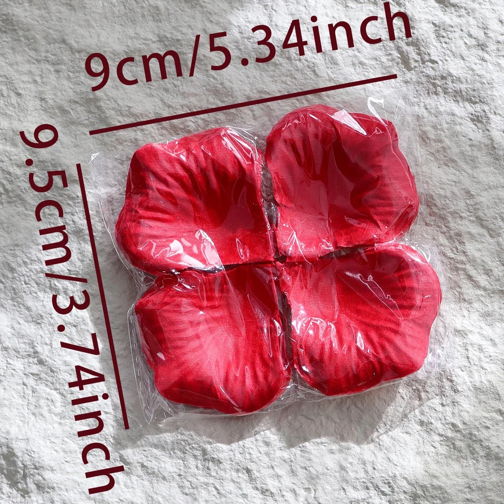 500 Silk Rose Petals – Artificial Flower Petals for Weddings Artificial Rose Petals Qme