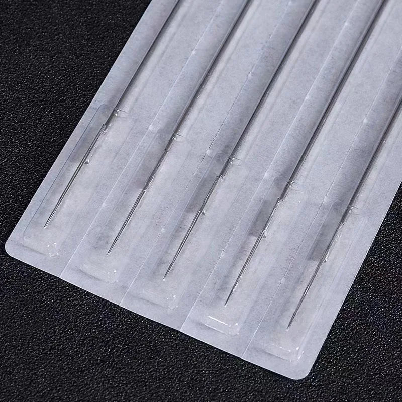 Disposable Tattoo Needles RL RS M1 RM | 316L Steel, EO Sterilized Disposable Tattoo Needles Qme