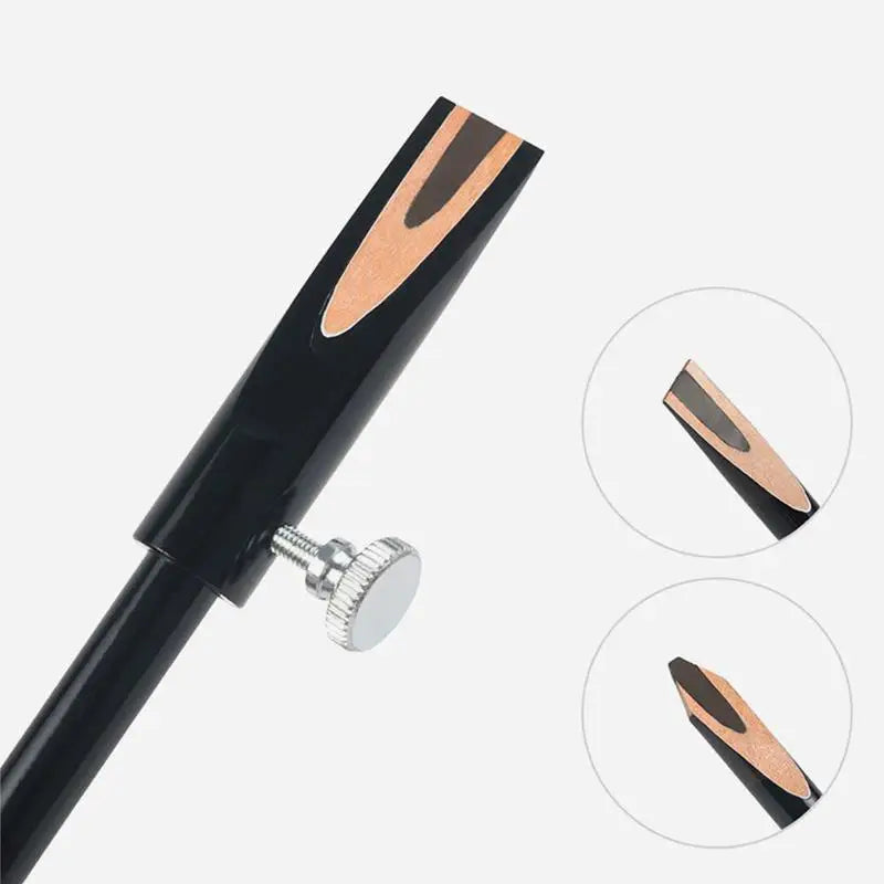 Aluminum Eyebrow Pencil Sharpener for Microblading & Makeup Eyebrow Pencil Sharpener Qst