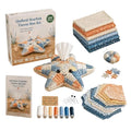 Quilted Sea Animal Tissue Box DIY Sewing Kit for Beginners DIY Quilting Kit Qme B