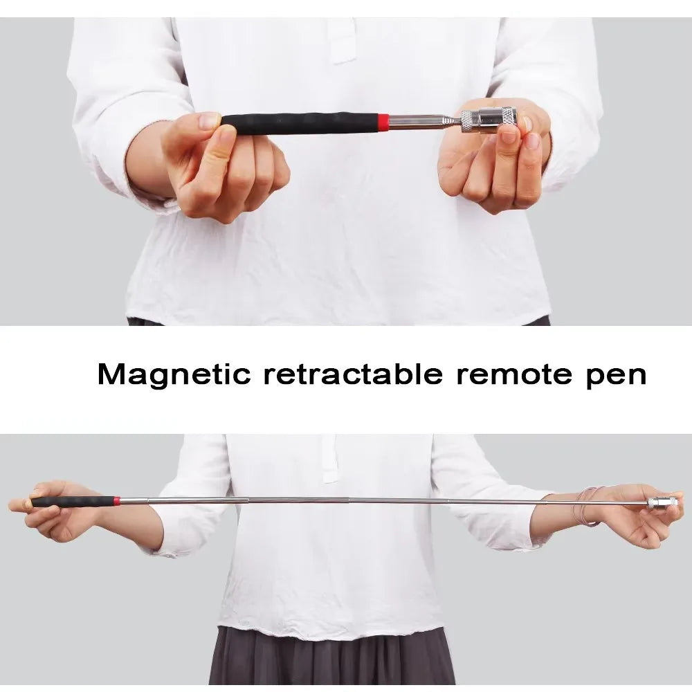 Mini Telescopic Magnetic Pickup Pen Tool | Extendable Rod Magnetic Pickup Tool Qme