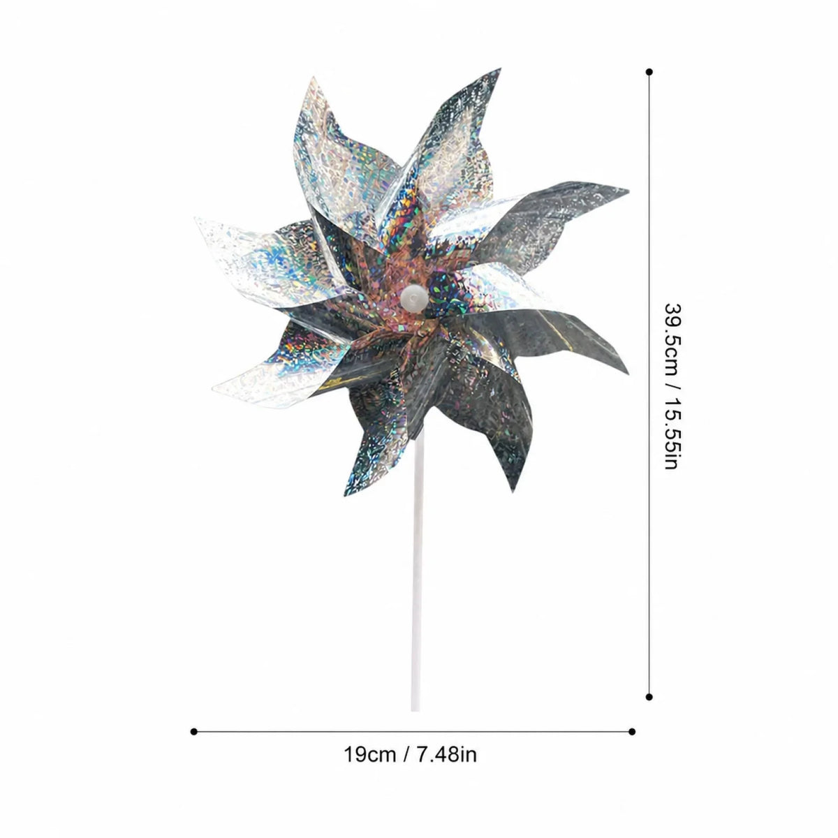 Colorful Pinwheel Wind Spinners – DIY Lawn & Garden Windmill Garden Wind Spinner Qme