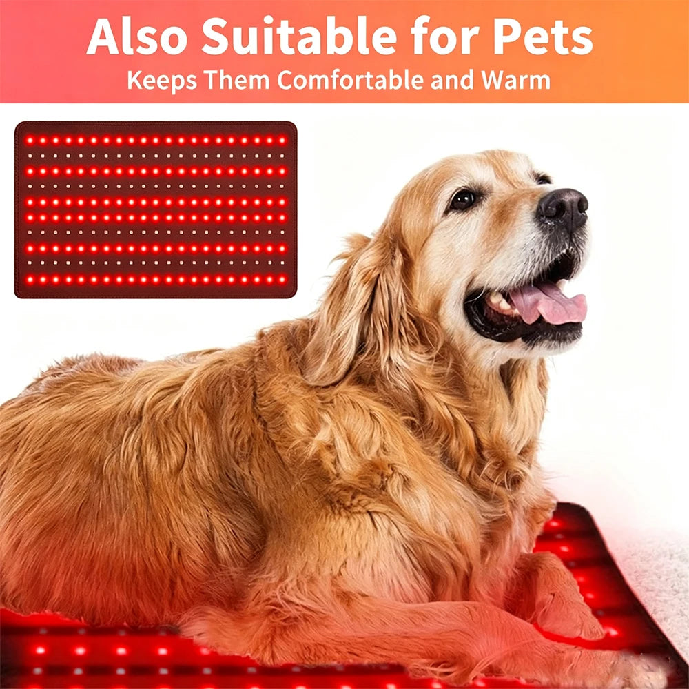 210 LED 660nm 850nm Red Light Therapy Wrap for Body & Pets Light Therapy Wrap Qst