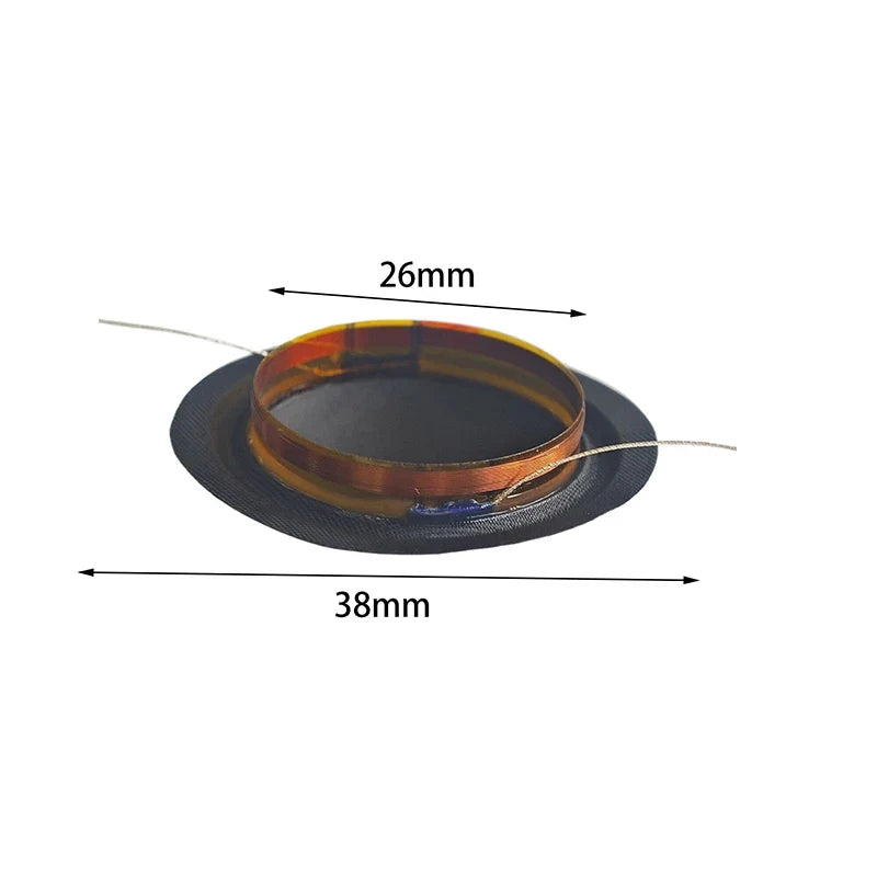 KSV Tweeter Voice Coil 25.5mm DIY Replacement – 6Ohm & 8Ohm Tweeter Voice Coil Qme