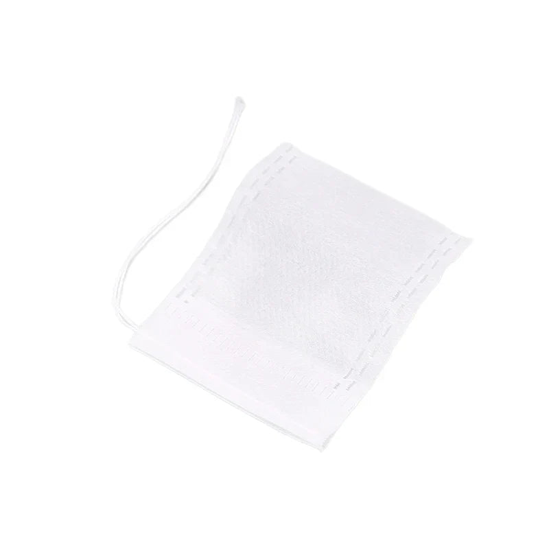 100 Empty Tea Bags | Food Grade Sealable Filter Infuser Tea Filter Bags Qme