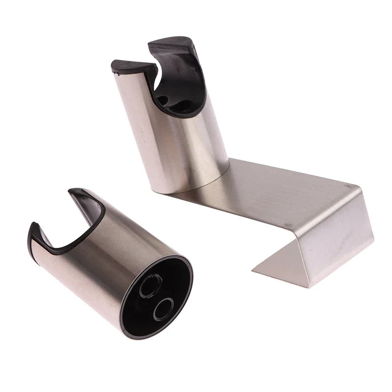 Stainless Steel Wall Shower Head Holder & Sprayer Hook Shower Head Holder Qme