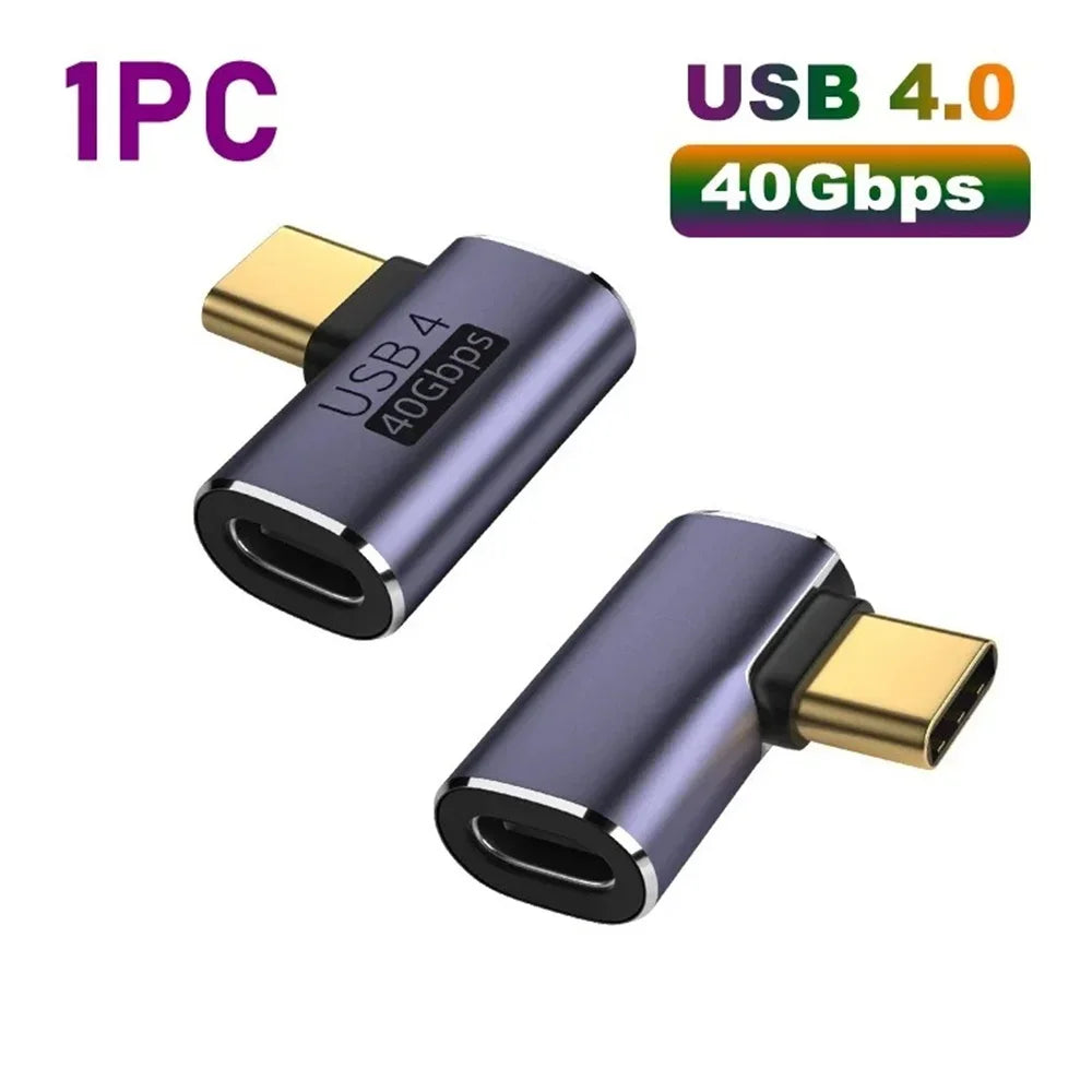 USB-C OTG Adapter 40Gbps 8K60Hz 100W PD Charging Converter USB-C OTG Adapter Qme 40Gbps B