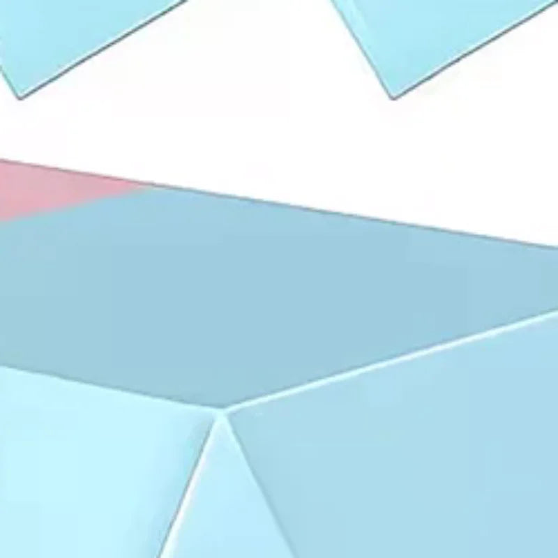 Gender Reveal Tablecloth Pink Blue Plastic Table Cover | Qme Party Table Cover Qme