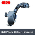 Car Dashboard Phone Holder 360° Rotation – Universal Mount Car Phone Mount Qme Mirrored type
