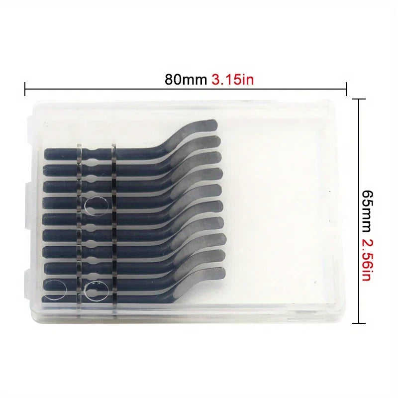 Manual Deburring Scraper & Chamfering Tool for Copper Pipe Deburring Hand Tool Qme 10pcs