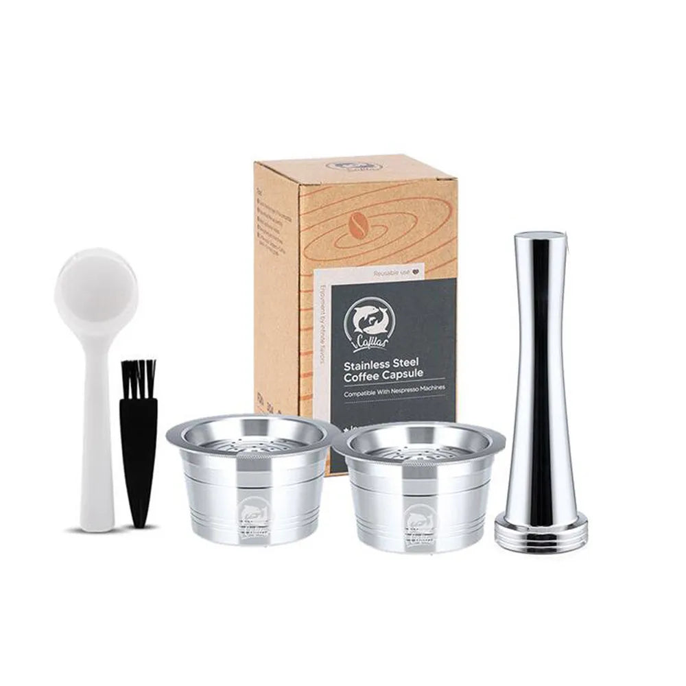 Reusable Stainless Steel Coffee Capsules – Tchibo Cafissimo Reusable Coffee Capsule Qst 2 capsule T