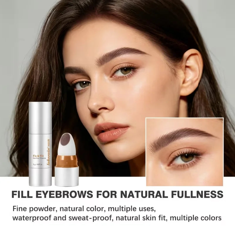 Waterproof Hairline Powder Stick – Gray Root Touch Up Cover Hair Root Concealer Qme
