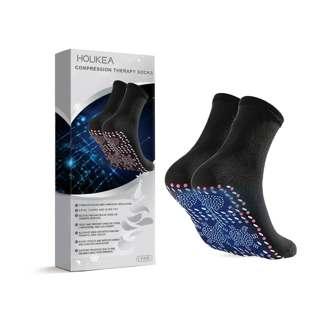 Winter Warm Massage Socks – Soft, Cozy & Skin-Friendly Massage Socks Qst 1Pair Boxed