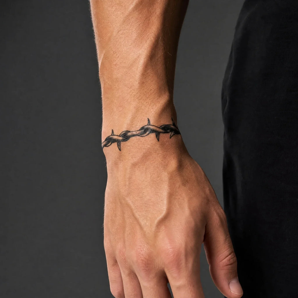 Thorn Armband Temporary Tattoo – Waterproof & Long-Lasting Temporary Tattoo Qme