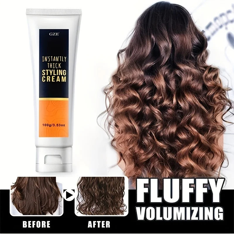 GZE Instantly Thick Styling Cream – Volume & Texture Hair Hair Styling Cream Qme
