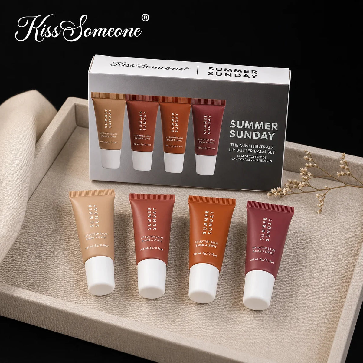 Long Lasting Waterproof Lip Gloss Set – Non-Sticky Tint Lip Gloss Set Qme