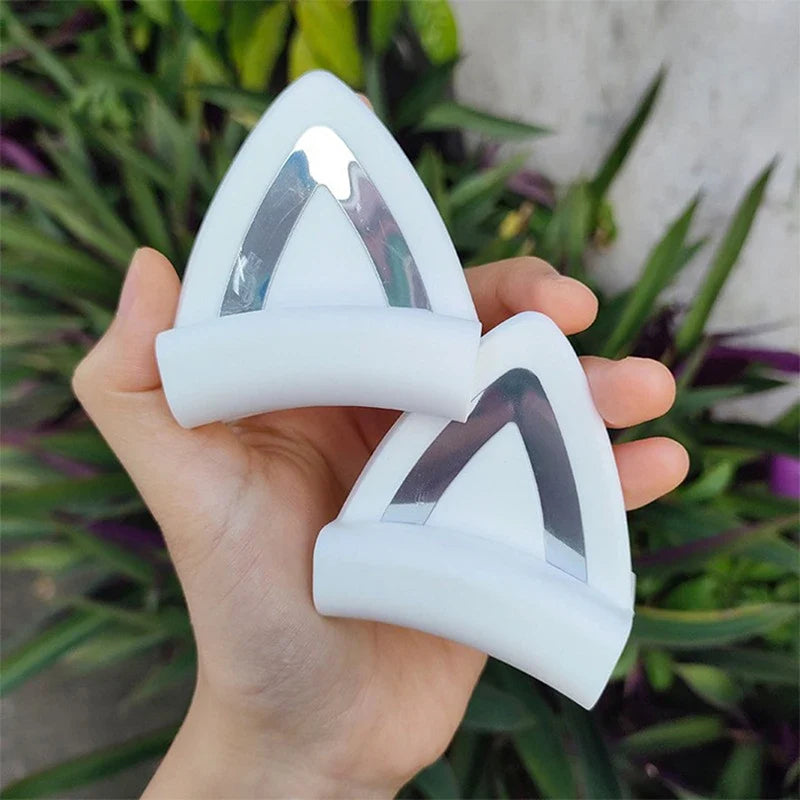 Cat Ear Headset Decoration – Universal Silicone Attachment, 7 Colors Headset Accessory Qme
