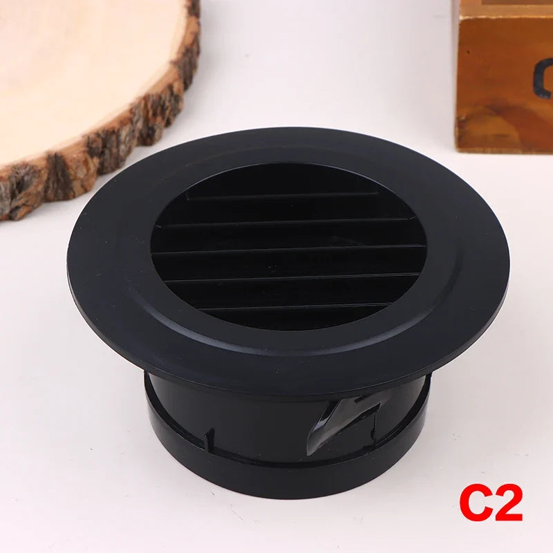 Round Air Vent Cover Grille 75mm 100mm 125mm – Duct Ventilation Vent Cover Grille Qme C2
