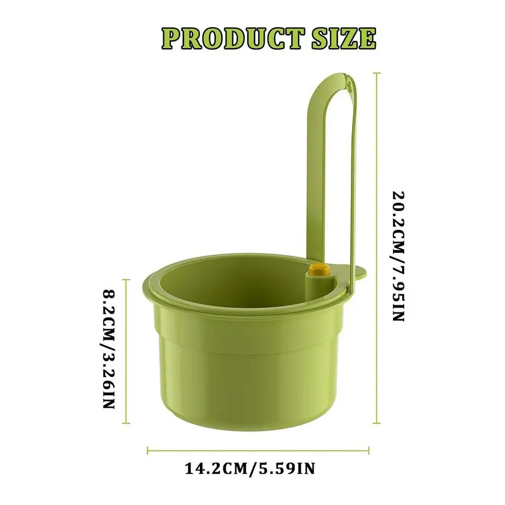 Kitchen Sink Drain Strainer Basket – Faucet Hanging Filter Sink Drain Strainer Qme Green