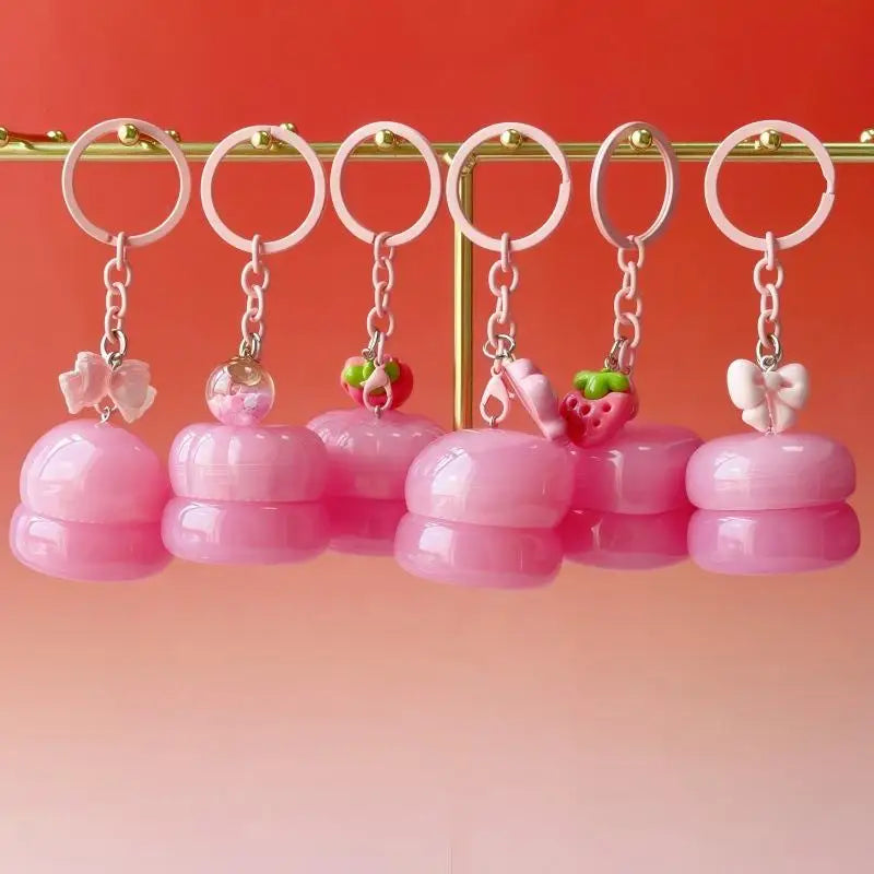 Mini Lip Balm Keychain Jar | Portable Cream & Mask Container Lip Balm Container Qme