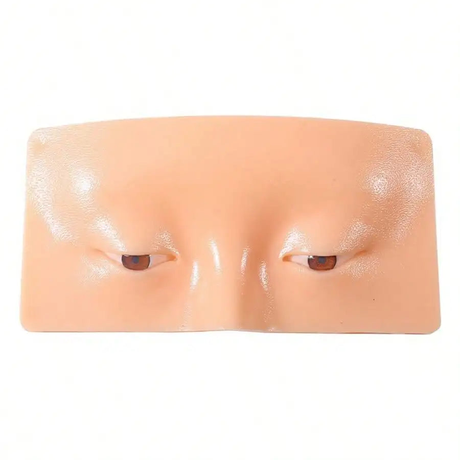 Full-Face Makeup Practice Panel for Beginners & Trainees Makeup Practice Panel Qme 1pc
