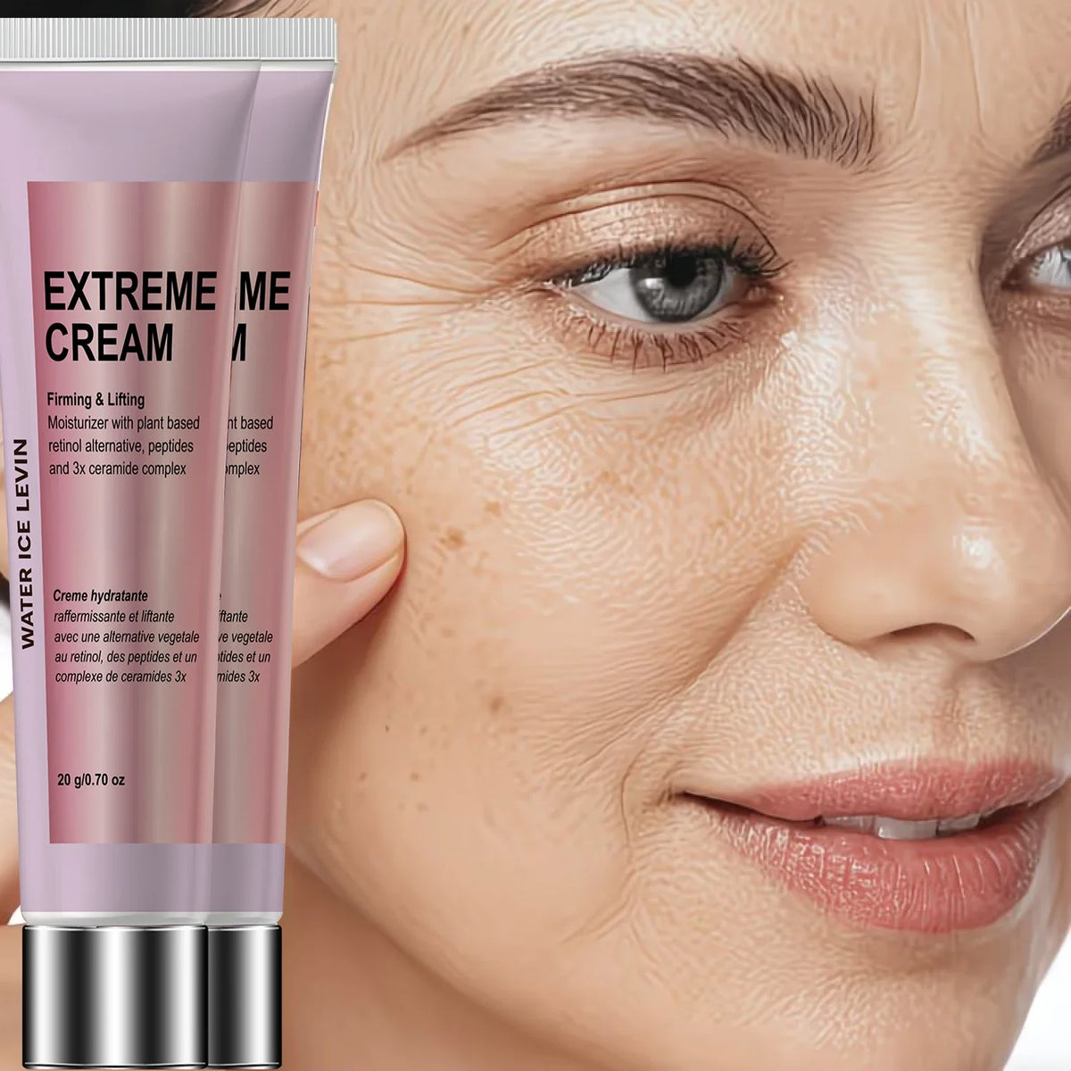 Retinol Collagen Face Cream – Bee Venom & 3x Ceramide Face Firming Cream Qme