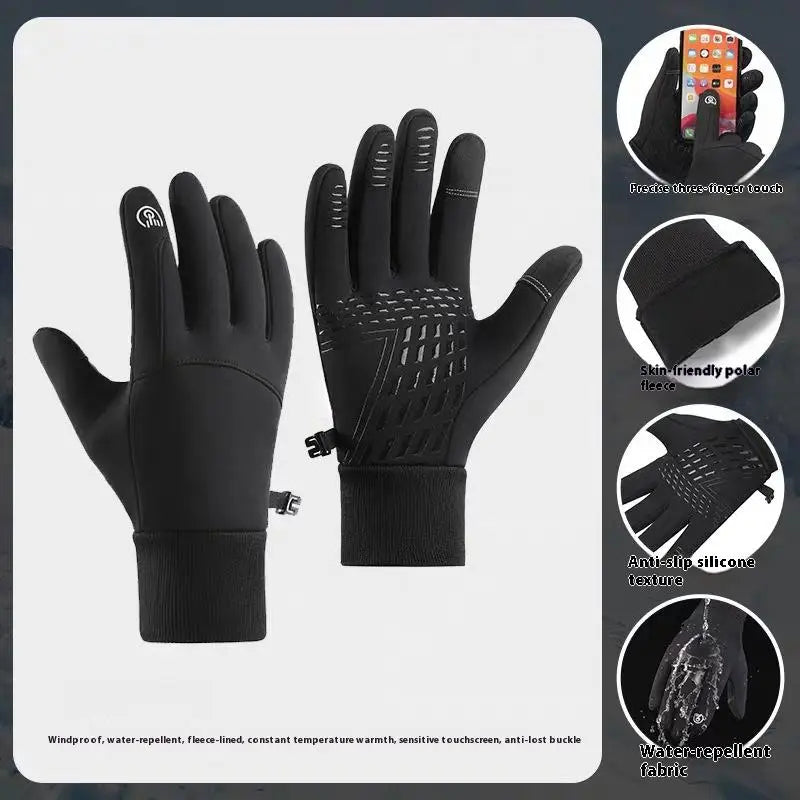 Waterproof Thermal Winter Gloves for Men & Women | 9 Colors Winter Gloves Qme