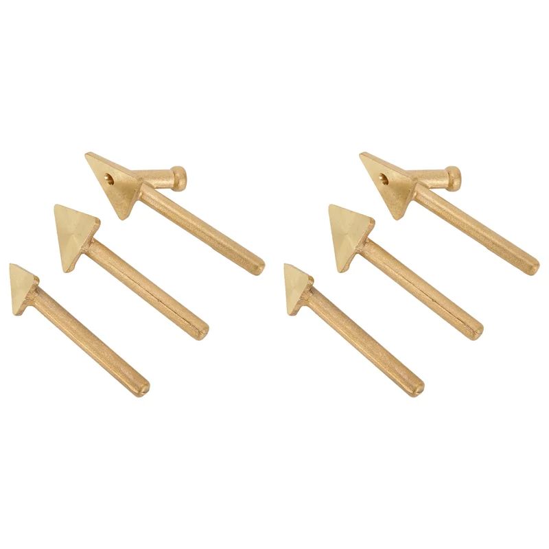 Copper Plastic Welder Soldering Tips – 6-Pack Triangular Heads Soldering Iron Tips Qme As Shown