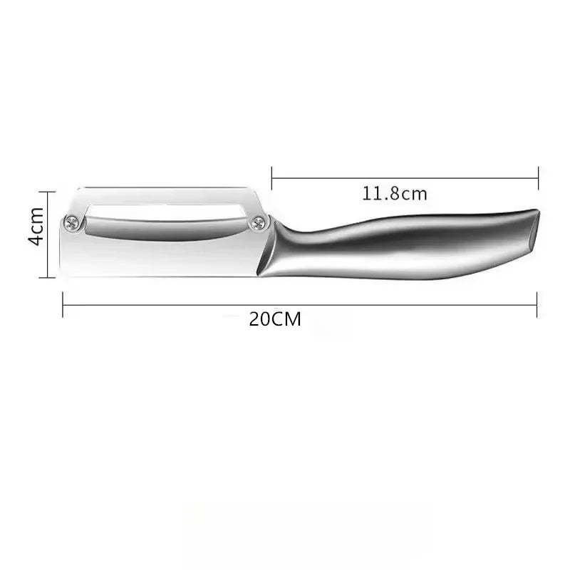 Stainless Steel Double-Head Vegetable & Melon Peeler | Qme Vegetable Peeler Qme