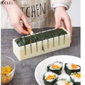 DIY Sushi Maker Rice Heart Mold Set – 3-Piece Kitchen Kit Sushi Rice Mold Set Qme Default Title