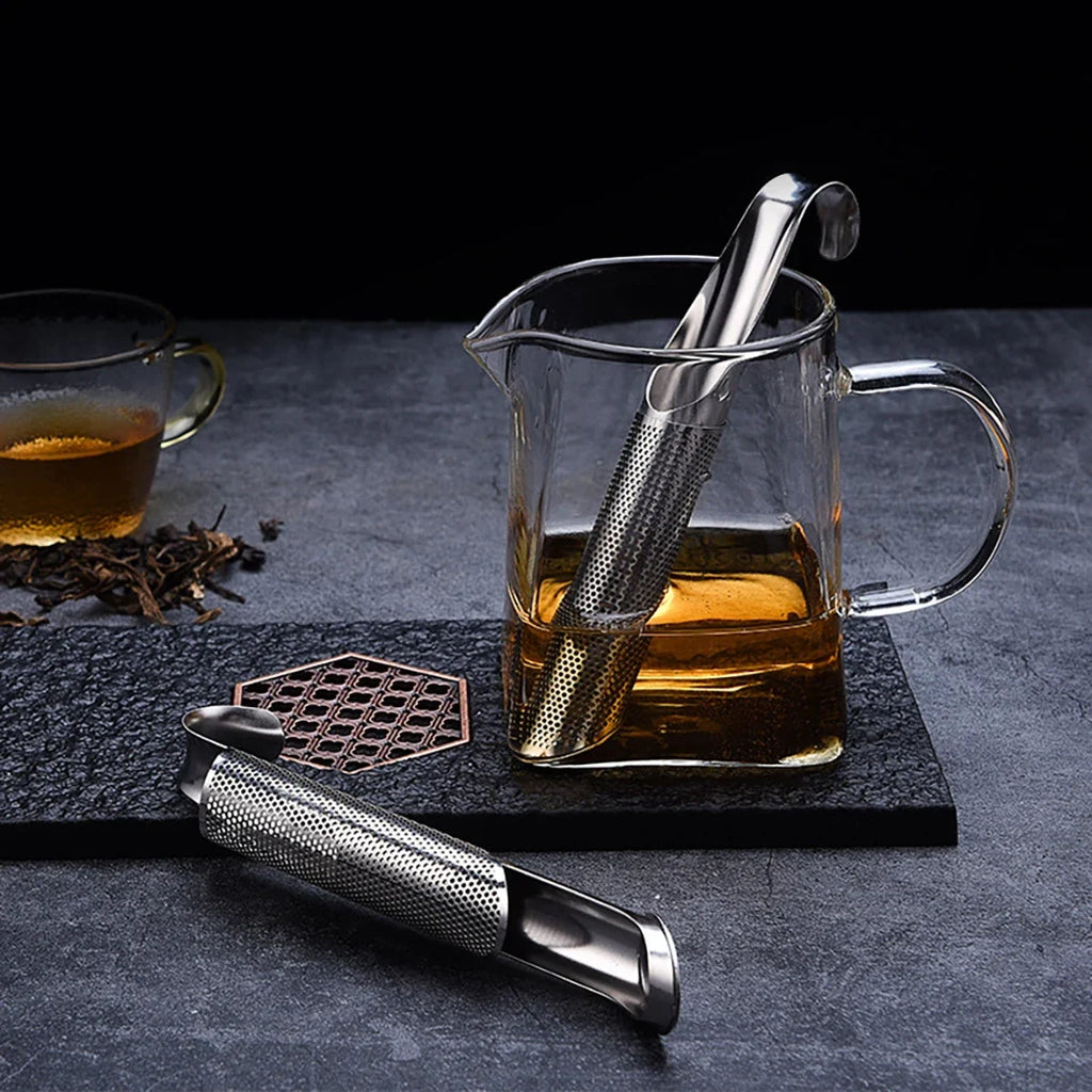 Stainless Steel Tea Infuser & Spice Strainer – Loose Leaf Tea Tea Infuser Strainer Qme