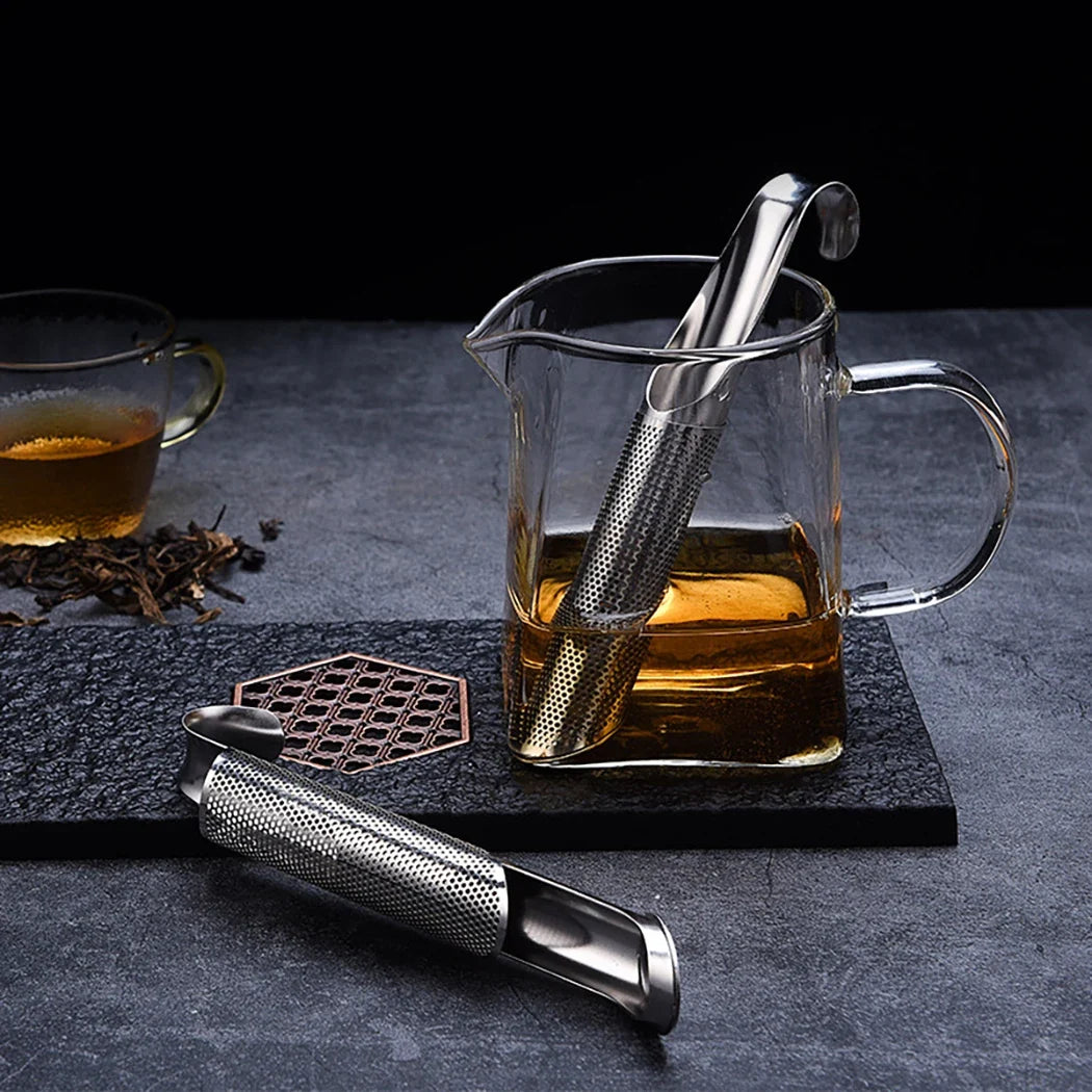 Stainless Steel Tea Infuser & Spice Strainer – Loose Leaf Tea Tea Infuser Strainer Qme