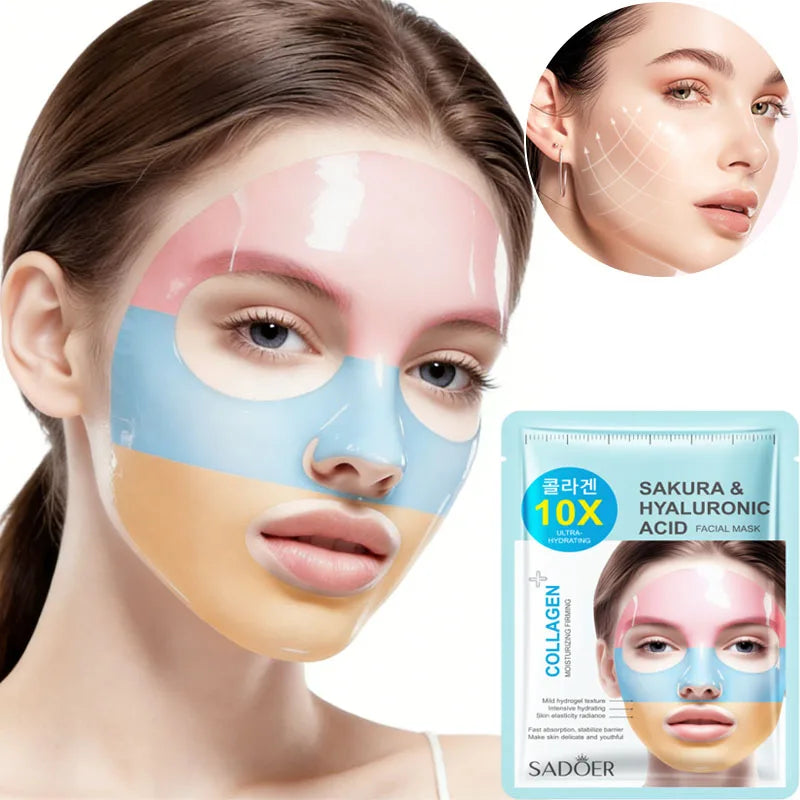 Collagen Hydrogel Face Mask – Brightening & Firming Sheet Hydrogel Sheet Mask Qme