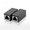 RJ45 Ethernet Coupler LAN Cable Extender – 10 Pack Cat5 Ethernet Cable Coupler Qme black