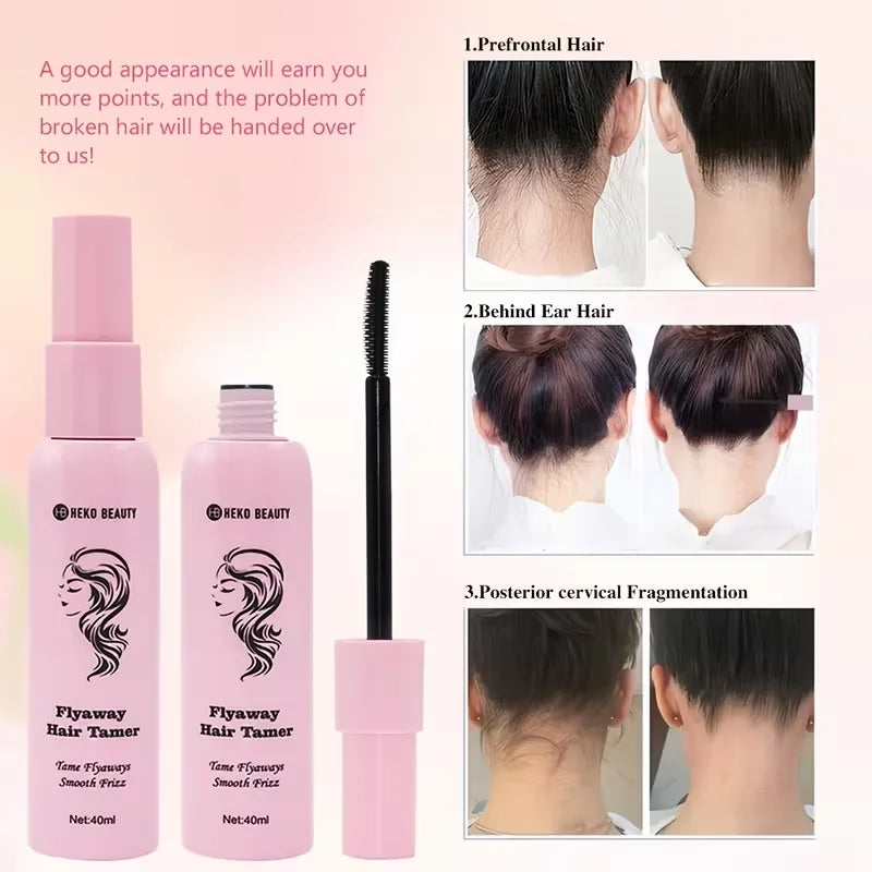 Hair Flyaway Stick – Long-Lasting Hold & Moisturizing Tamer Hair Styling Stick Qme