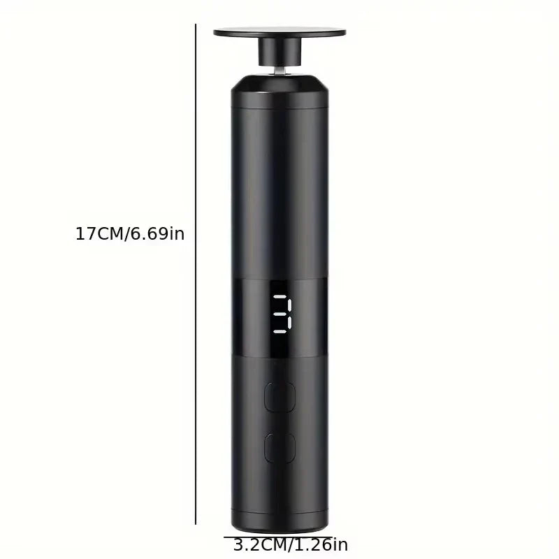 Electric 2-in-1 Foot & Nail Grinder | 3-Speed USB Rechargeable Electric Foot Grinder Qme