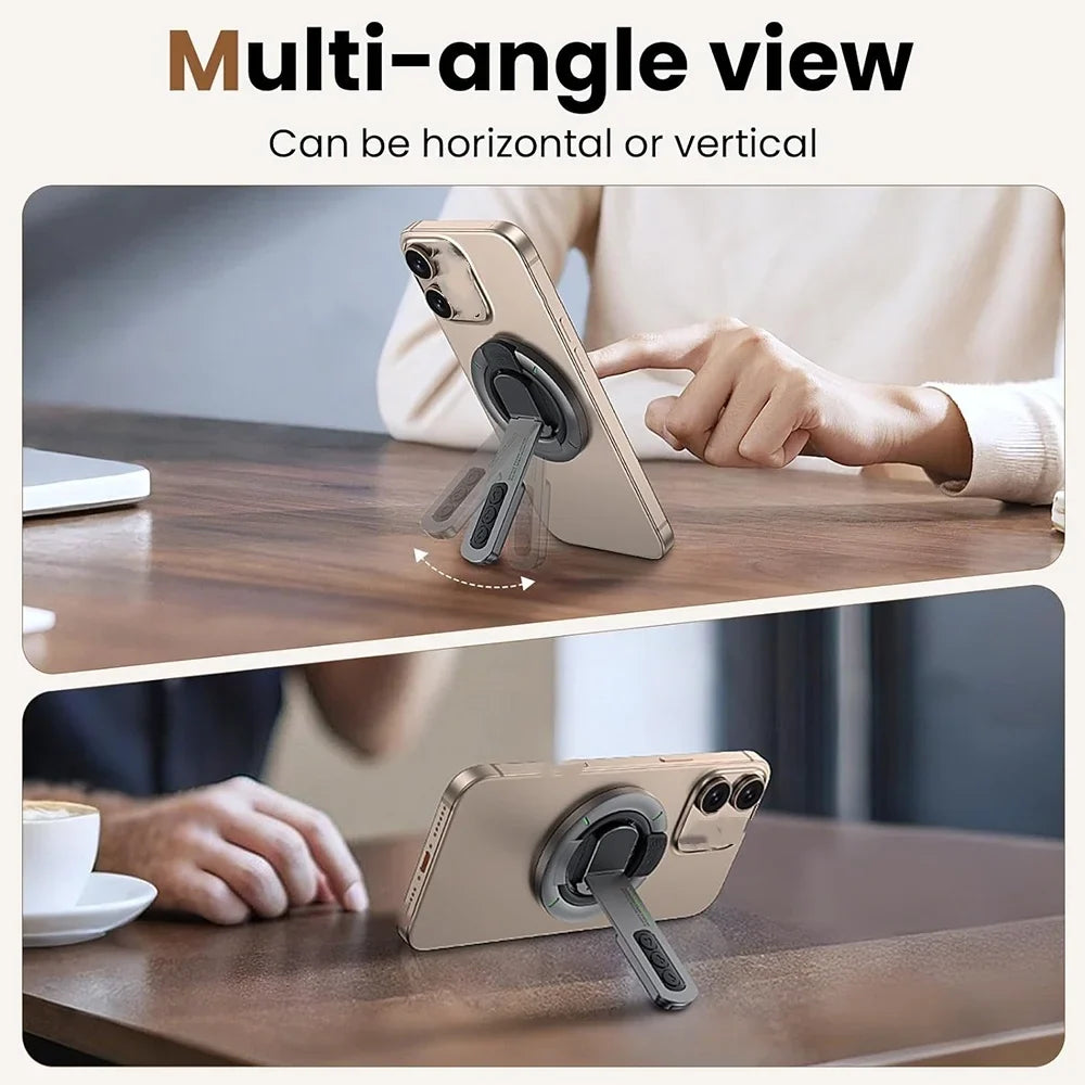Magnetic Phone Ring Grip Holder | 360° Rotation, Removable Phone Ring Grip Qme