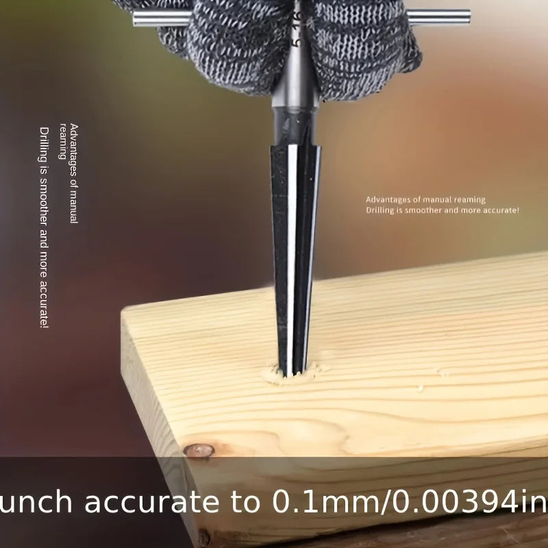 Carbon Steel Hex Cone Hole Cutter – Wood Metal Plastic Cone Hole Cutter Bit Qme