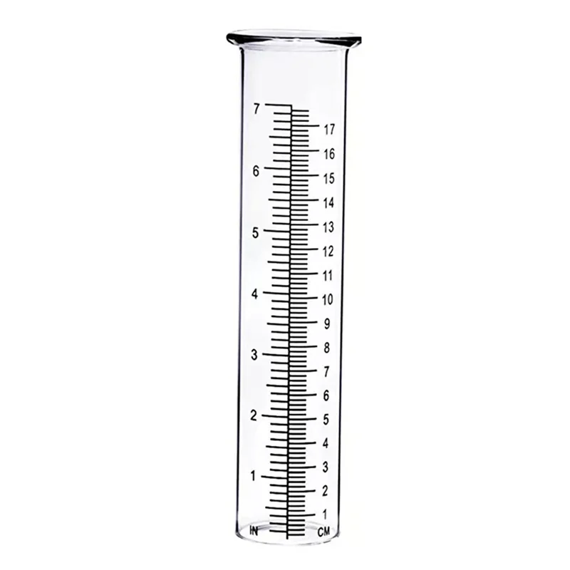 Plastic Rain Gauge Replacement Tube 4-Pack – Garden & Yard Rain Gauge Tube Qme